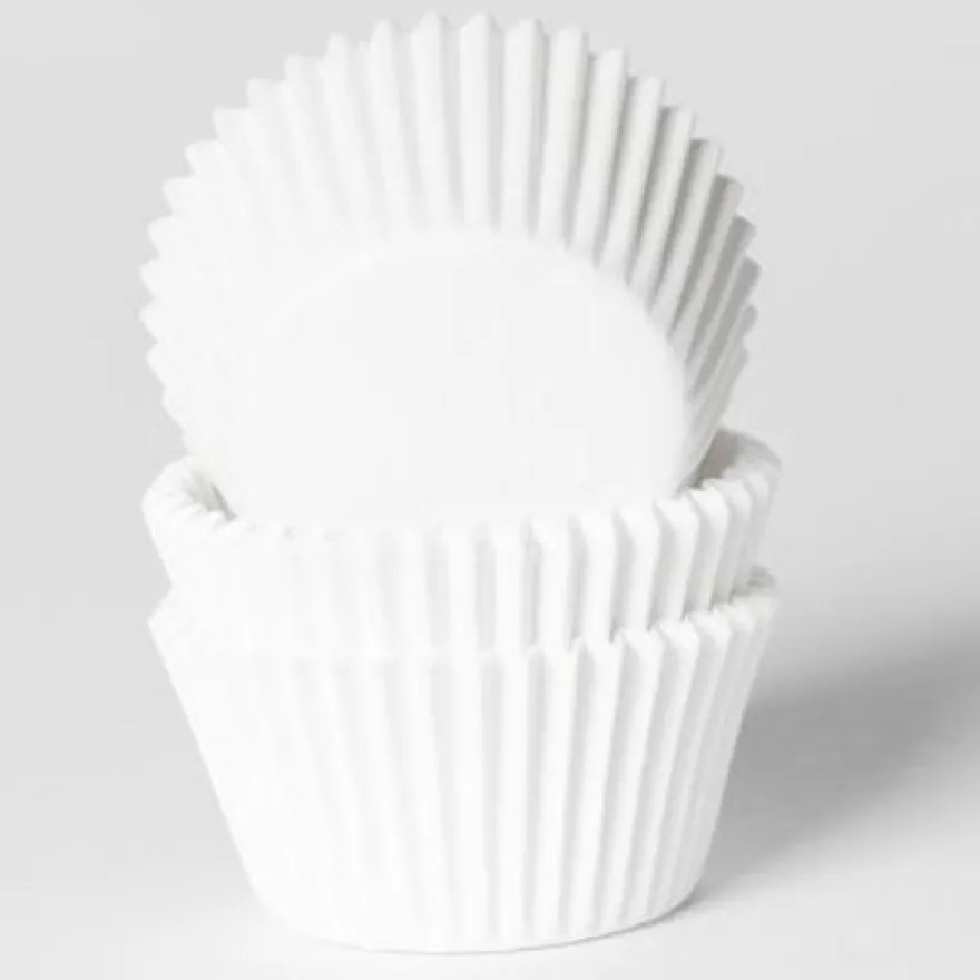 HOM MINI Baking Cups - Weiß 60 Stk