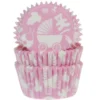 House of Marie Backing Cups - Babymotiv Rosa 50 Stück