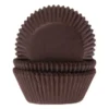 House of Marie Baking Cups - Brown 50 Stück