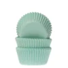 House of Marie Baking Cups - Mint 50 Stück