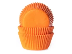 House of Marie Baking Cups - Orange 50 Stück