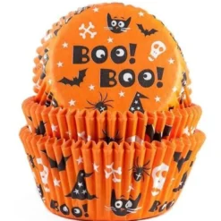 House of Marie Baking Cups Scary - Boo 50 Stück