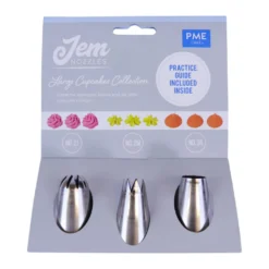 Jem Spritztüllen Set - Large Cupcake Collection #2J, #2M, #3R