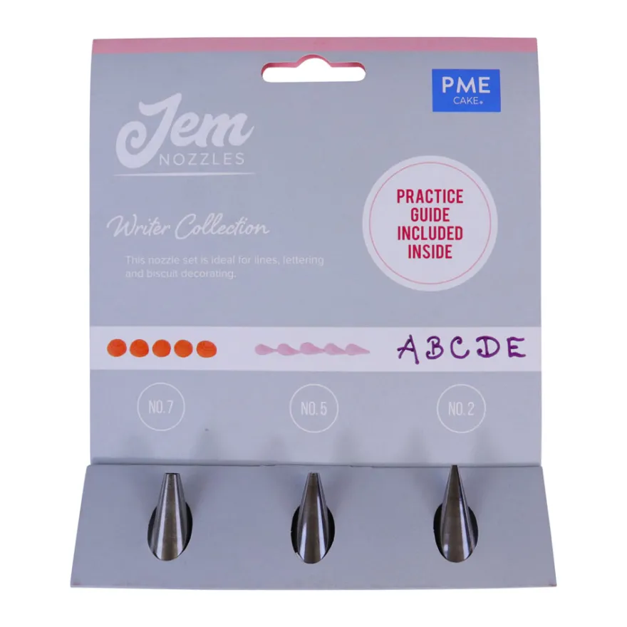 Jem Spritztüllen Set - Lochtüllen #7, #2, #5