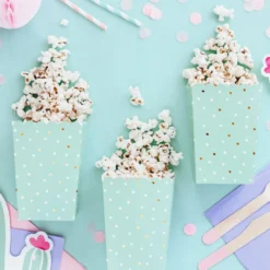 Kaktus Partydeco Popcornbecher 6 Stück