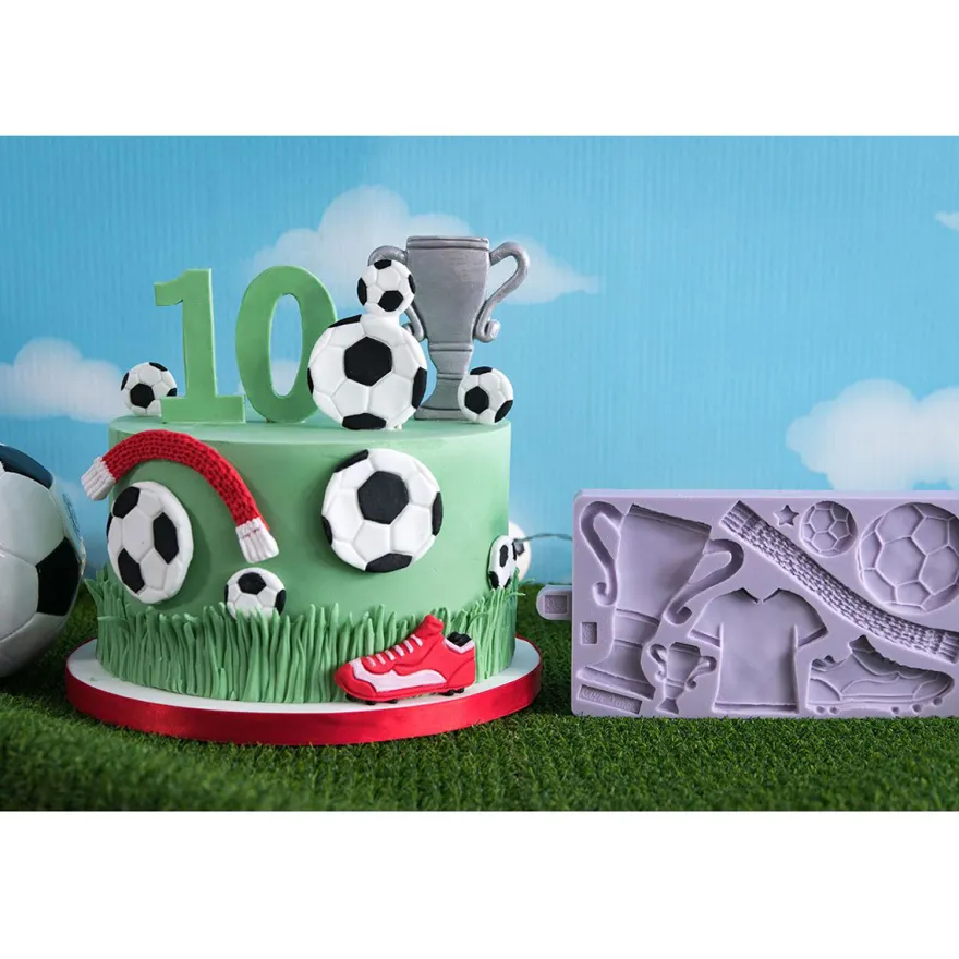 Karen Davies Silikonform - Fußball