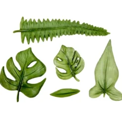 Karen Davies Silikonform - Tropical Leaves - Blätter
