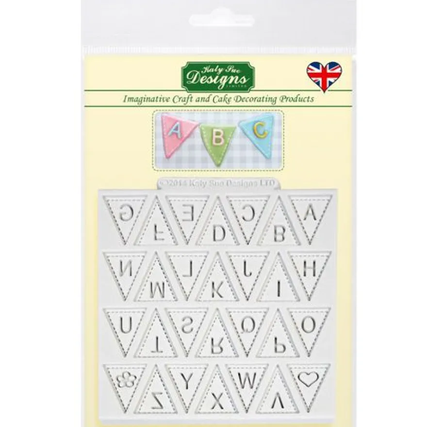 Katy Sue Mould Bunting Alphabet - Wimpel