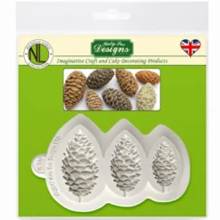 Katy Sue Mould - Silikonform Tannenzapfen