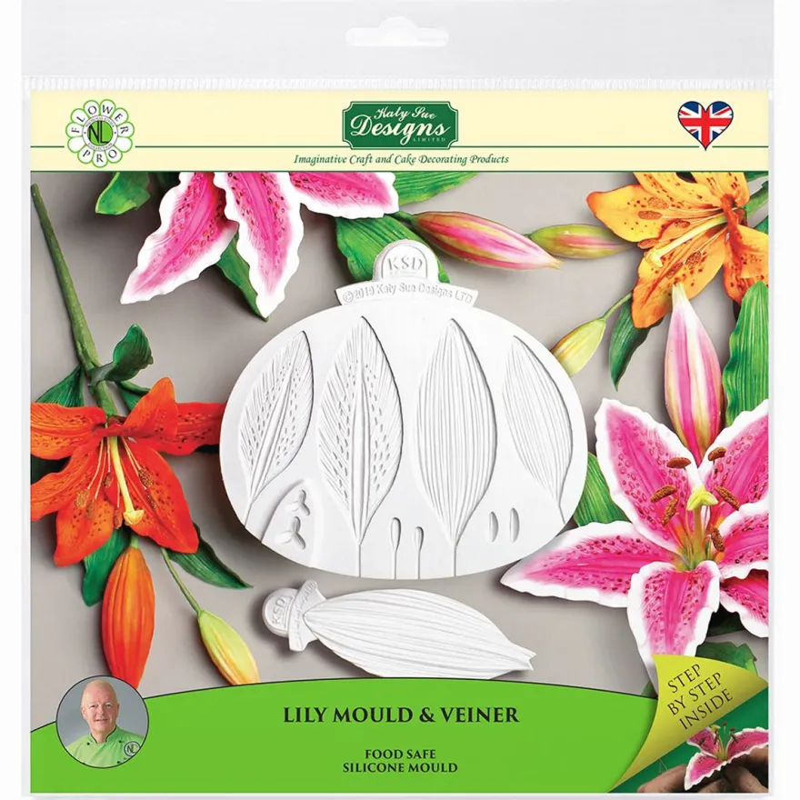 Katy Sue Mould & Veiner Lily - Flower Pro