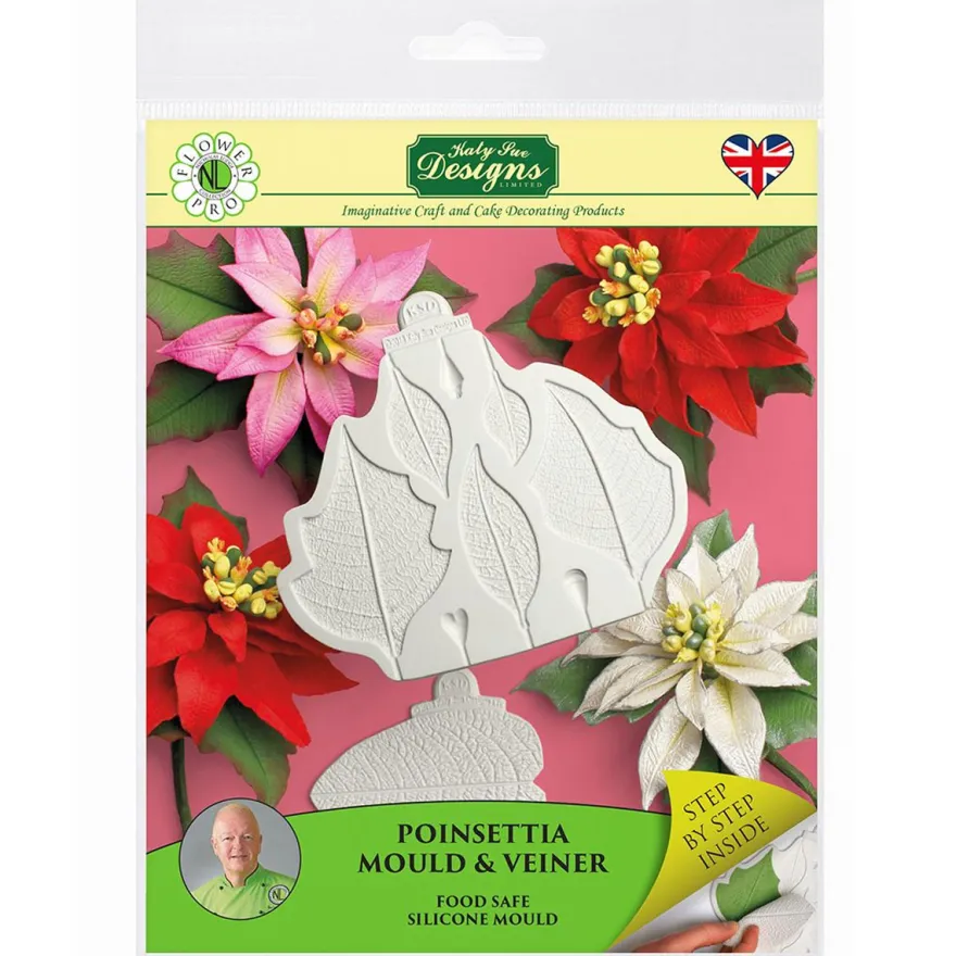 Katy Sue Mould & Veiner Weihnachtsstern - Flower Pro
