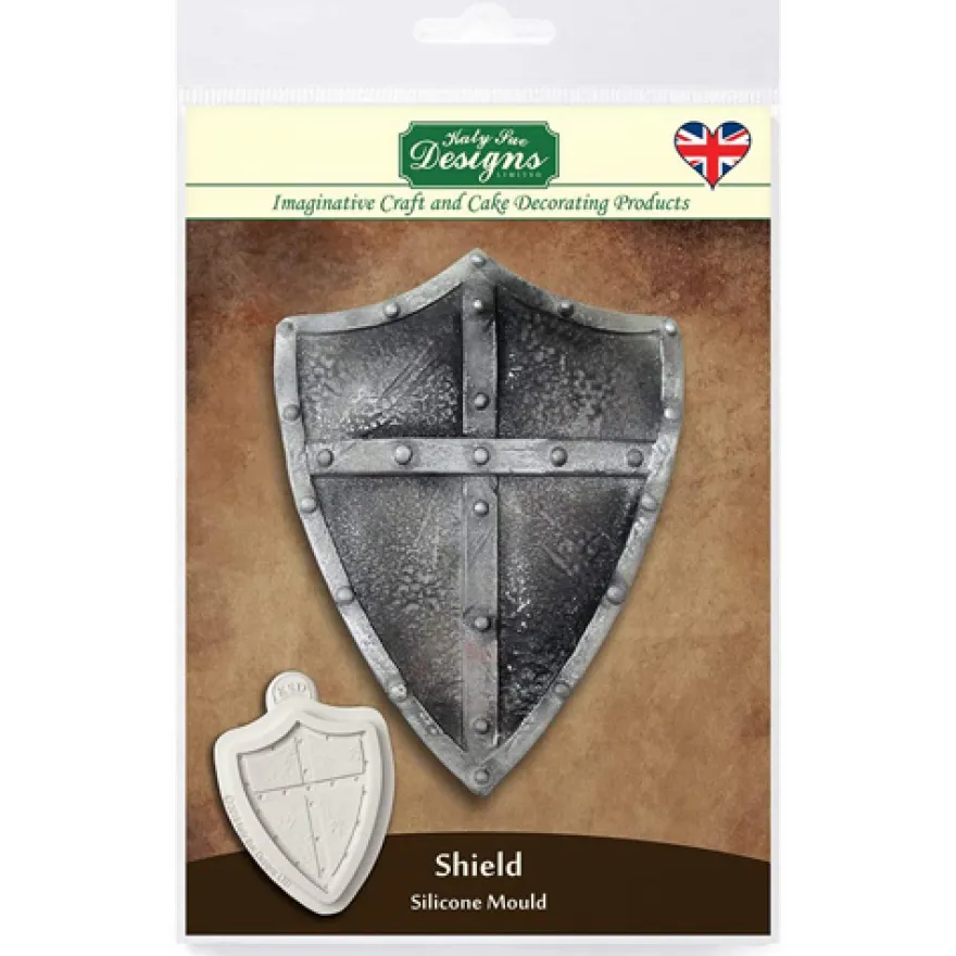 Katy Sue Silikonform - Shield - Schild