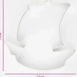 Keksausstecher Edelstahl - Piratenschiff 7,5cm
