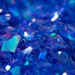 Magic Sparkles – Essbarer Glitzer, irisierende Glitterflocken Saphirblau 3g