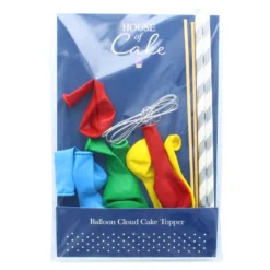 Mini Luftballon Cake Topper - Ballonwolke Rainbow