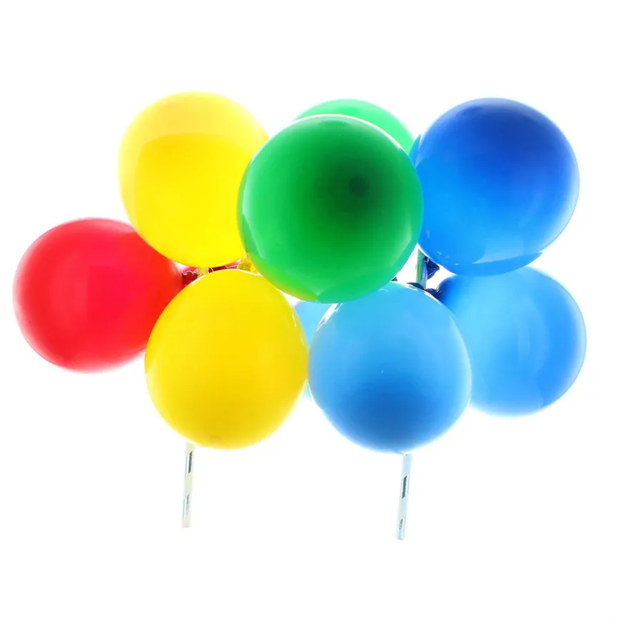 Mini Luftballon Cake Topper - Ballonwolke Rainbow