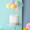 Mini Luftballon Cake Topper - Ballon Regenbogen