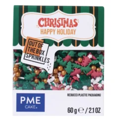 Out of the Box Sprinkles Weihnachtsstreusel - Happy Holiday 60g