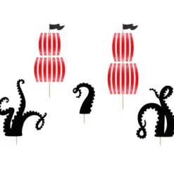 Partydeco Cake Topper - Pirat