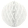 Partydeco Honeycomb Weiß - 20cm