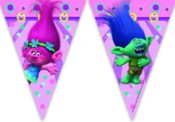 Partygirlande Wimpelkette - Trolls