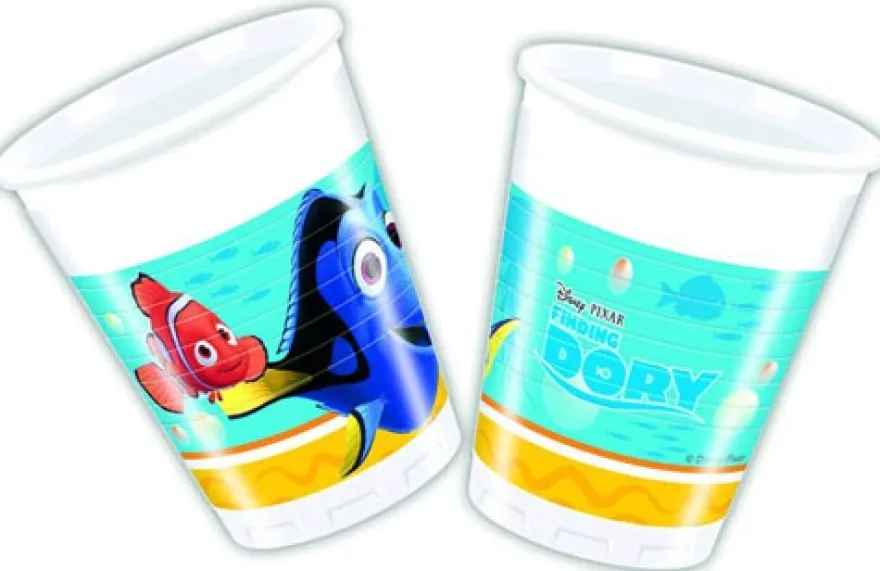 Plastikbecher Findet Dory 8 Stück