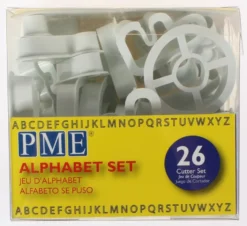 PME Ausstecher Alphabet Set 26 teilig