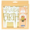 PME Ausstecher - Happy Birthday modern