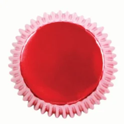 PME Cupcake Cups Metallic Red 30 Stk