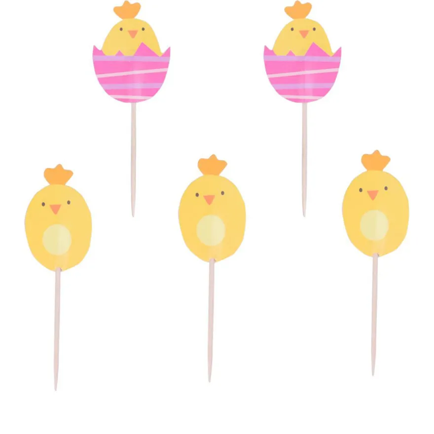 PME Cupcake Picks Ostern - Küken 24 Stück