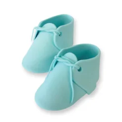 PME edible Cake Topper Large Baby Bootee - Blue