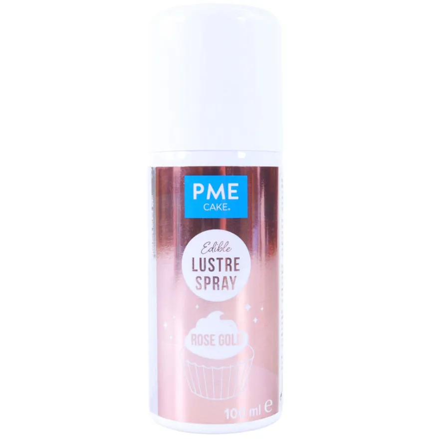 PME edible Lustre Spray - Rose Gold 100ml