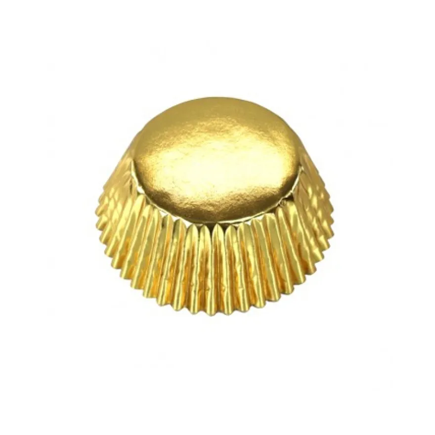 PME Folien-Backförmchen Gold 30 Stück