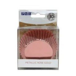 PME Folien-Backförmchen Rose Gold 30 Stück