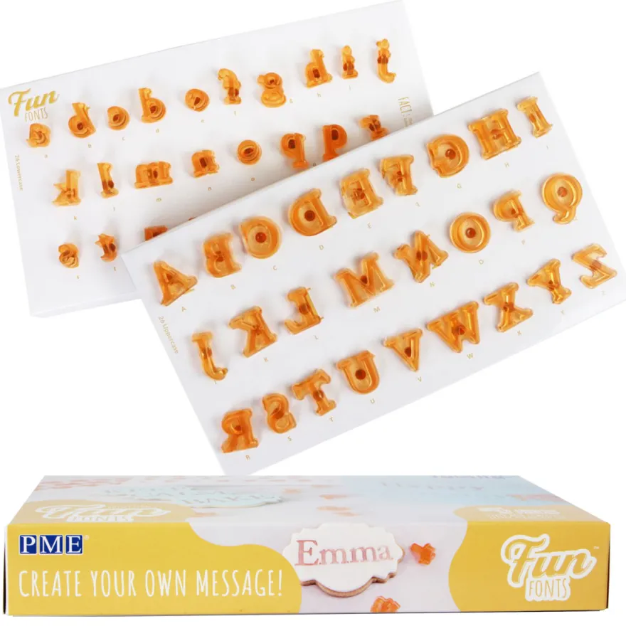 PME Fun Fonts Alphabet - Collection 2 - Prägebuchstaben