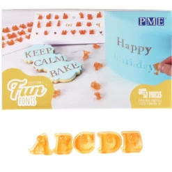 PME Fun Fonts Alphabet - Collection 2 - Prägebuchstaben