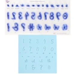 PME Fun Fonts Numerals - Collection 1 - Prägezahlen