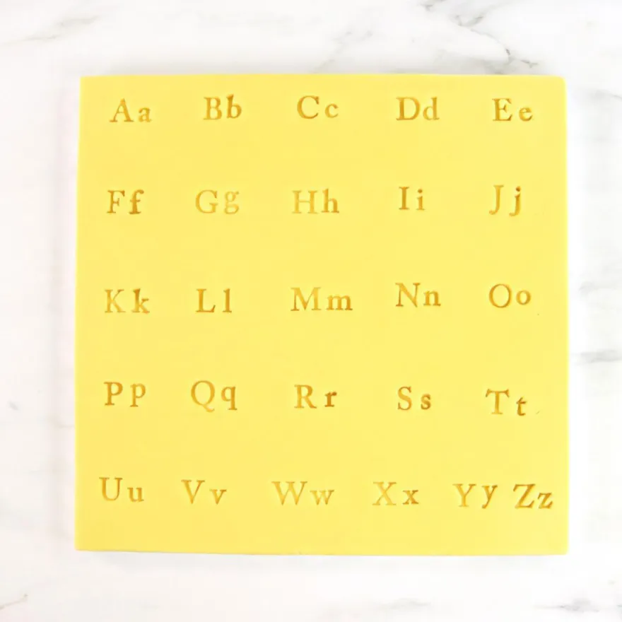 PME Fun Fonts Small für Cupcakes und Cookies Kollektion 2