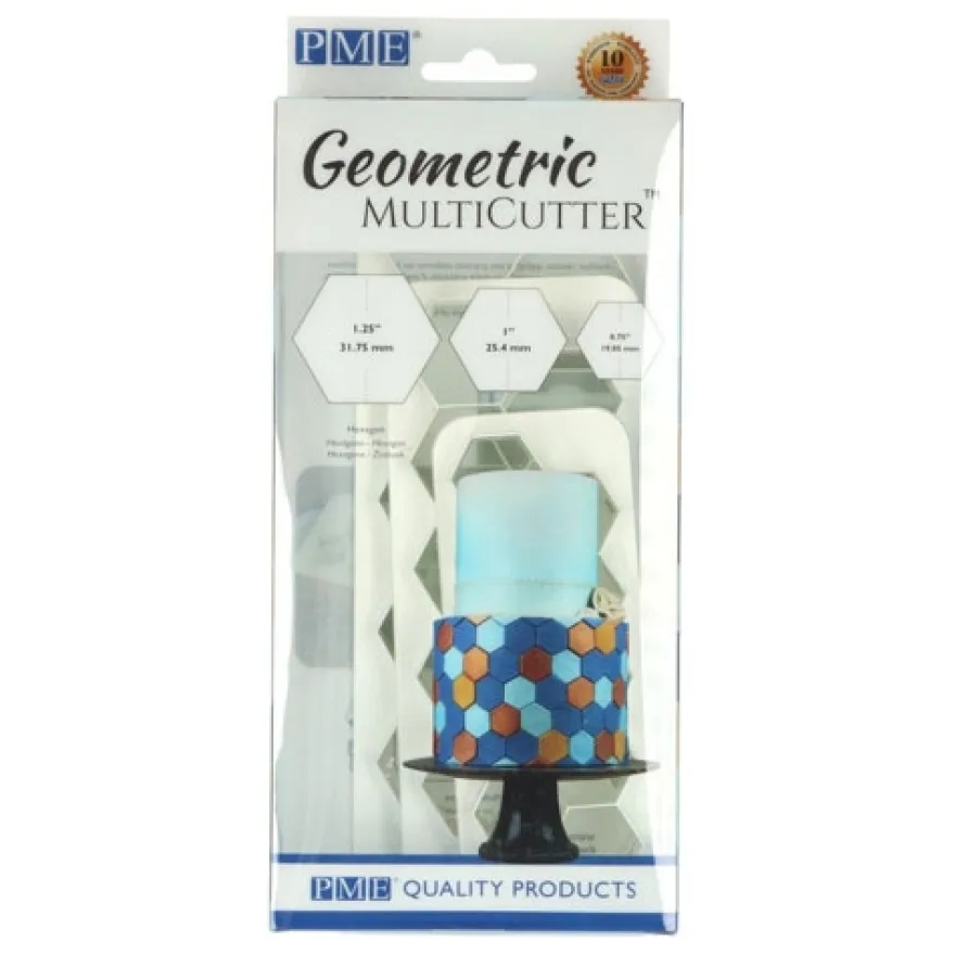 PME Geometric Multicutter Hexagon Set/3