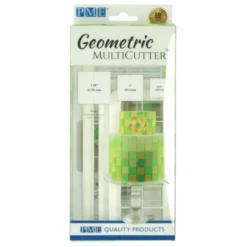 PME Geometric Multicutter Square Set/3