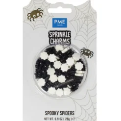 PME Halloween Charms Streusel – Spinnen 25g