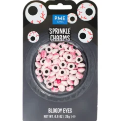 PME Halloween Charm Streusel - Blutige Augen 25g