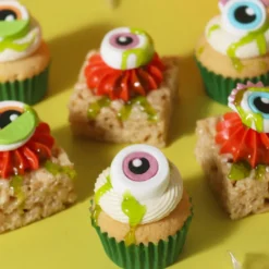 PME Halloween Cupcake Dekorationsset - Schleimmonster