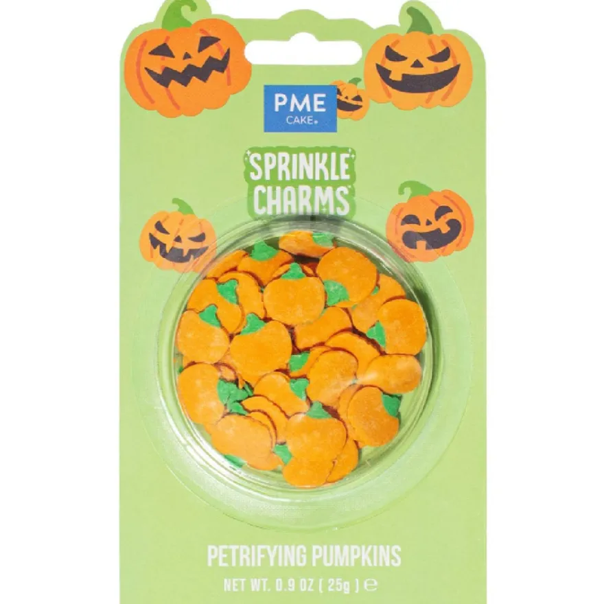 PME Halloween Kürbis Streusel – Pumpkin Charms, 25 g