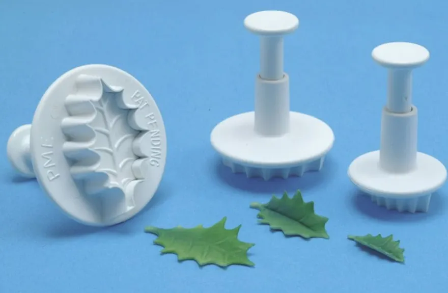 PME Holly Leaf Plunger - Stechpalmenblätter 3 teilig Large