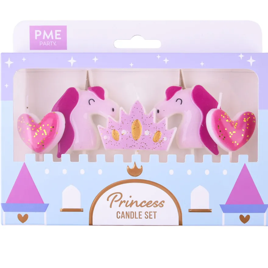 PME Kerzen Princess - 5 Stück
