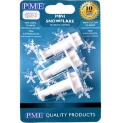 PME Mini Snowflake Plunger Cutter Set/3 - Mini