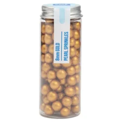 PME Zuckerperlen gold 8 mm 40 g
