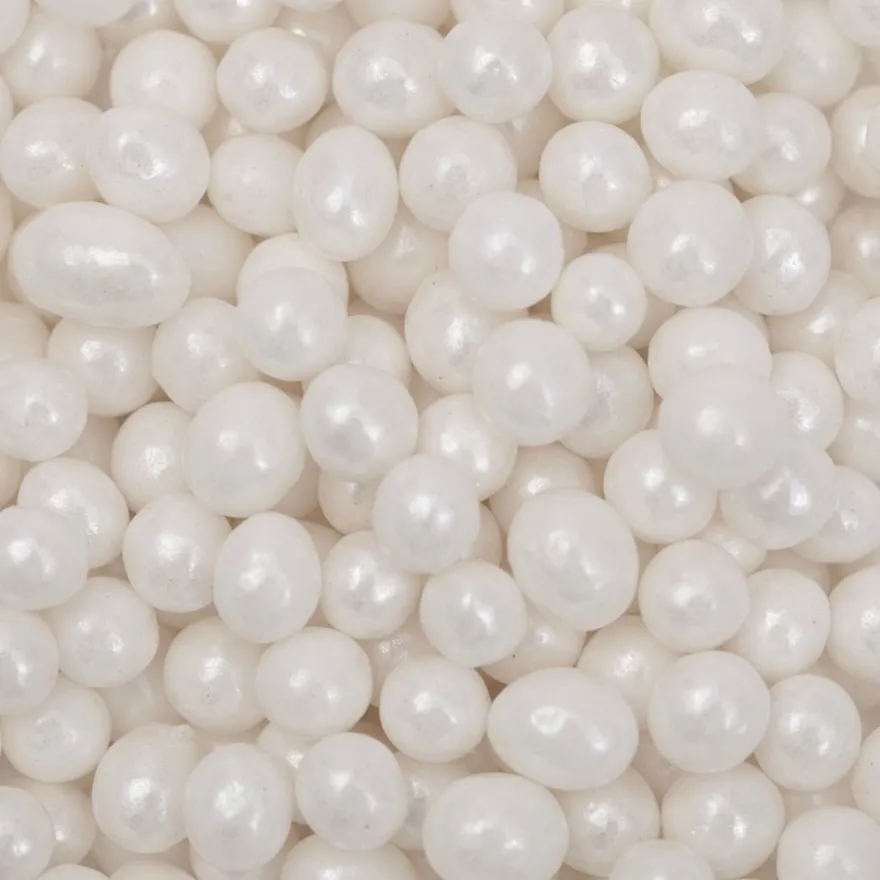 PME Zuckerperlen Perlweiß 4 mm 74 g