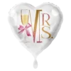 Premioloon Luftballon - Mrs mit Sektglas 45cm